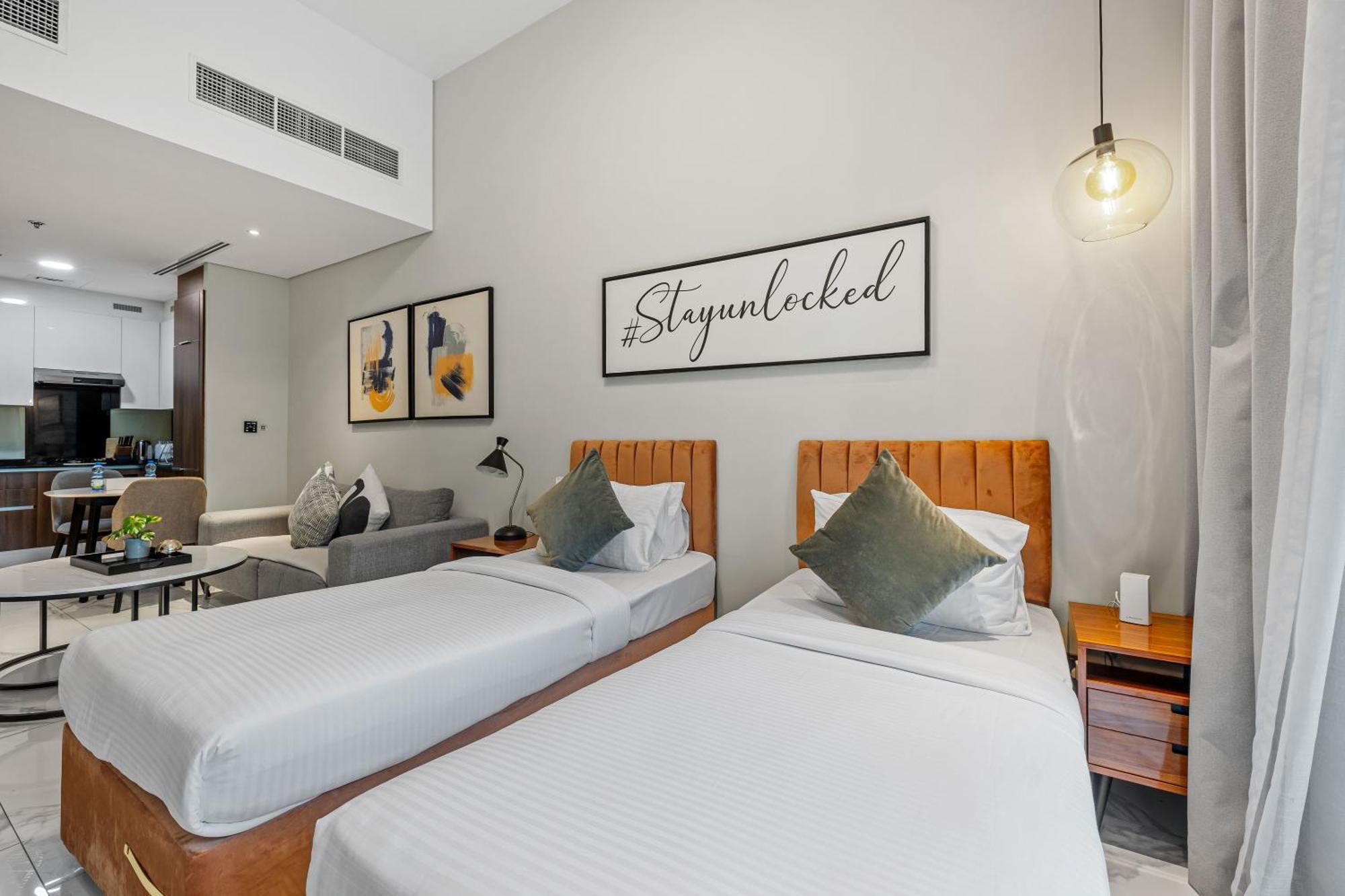 Unlock J One Downtown Dubai Apartment Bagian luar foto