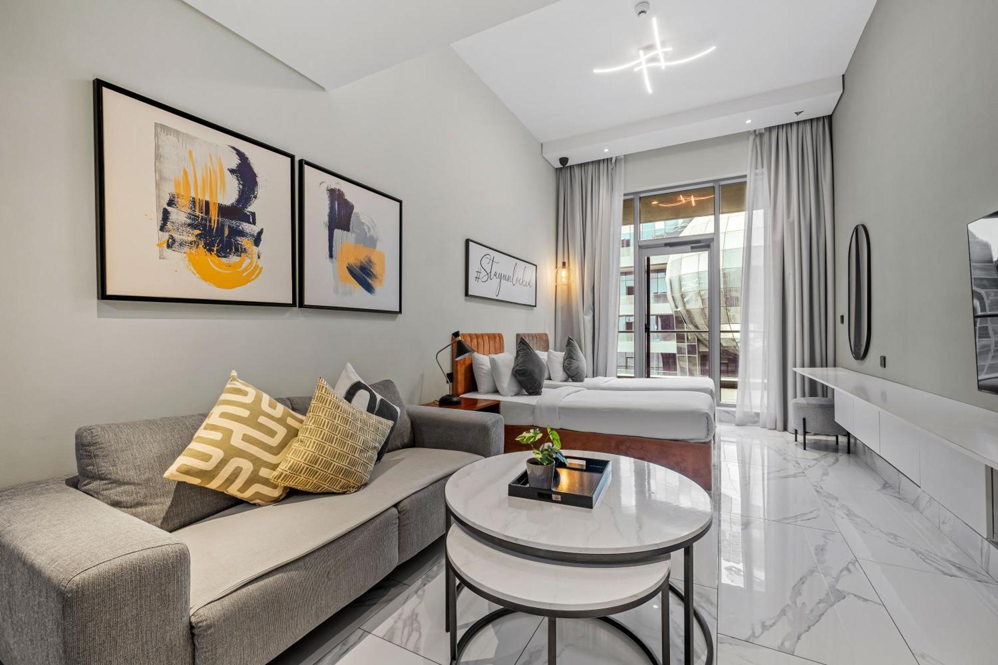 Unlock J One Downtown Dubai Apartment Bagian luar foto